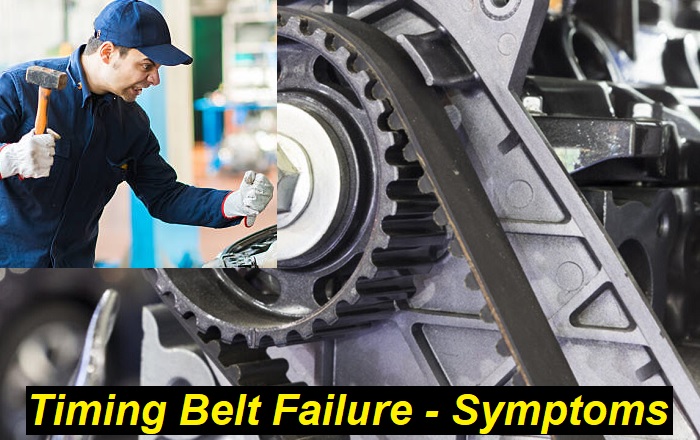 Timing belt incorrect installation symptoms